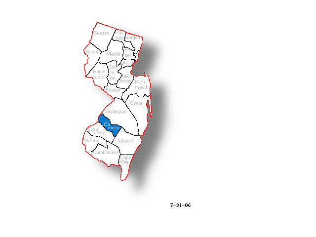 New Jersey Map