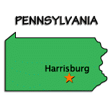 Pennsylvania map