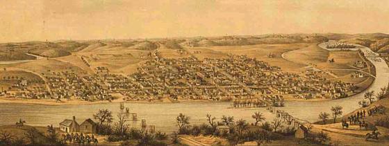 View of Fredericksburg, 1862