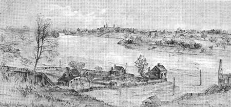 painting of Fredericksburg